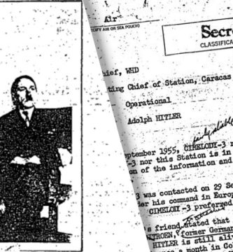 Los documentos desclasificados de la CIA prueban que Hitler vivió después de la Segunda Guerra Mundial